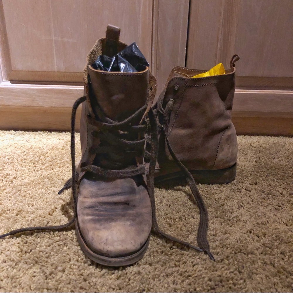 Brown Leather Boots